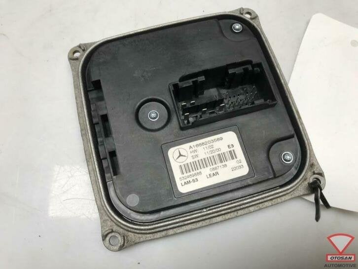 mercedes a b c e s cla koplamp led module a1668203589 3106, Gebruikt, Mercedes-Benz AG, Mercedes-Benz, Ophalen of Verzenden