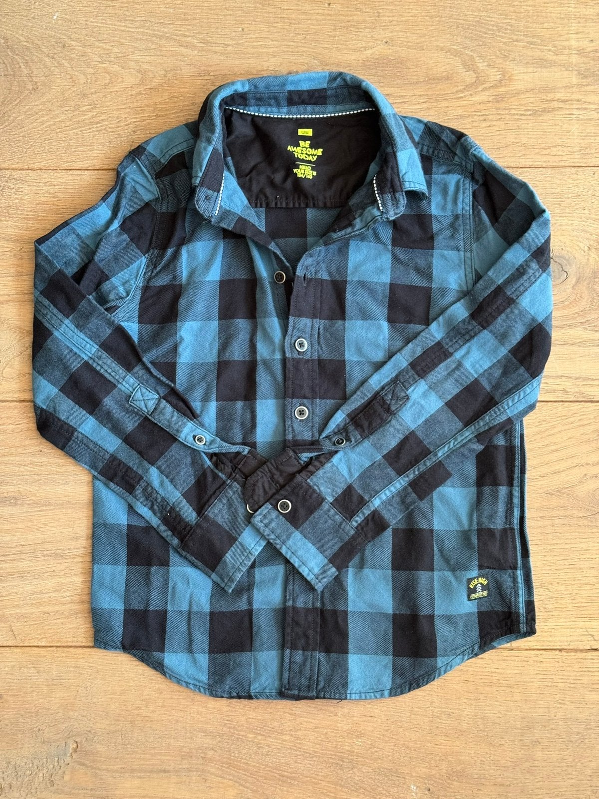 Blouse WE 134/140, Ophalen of Verzenden, Zo goed als nieuw, Jongen, Overhemd of Blouse