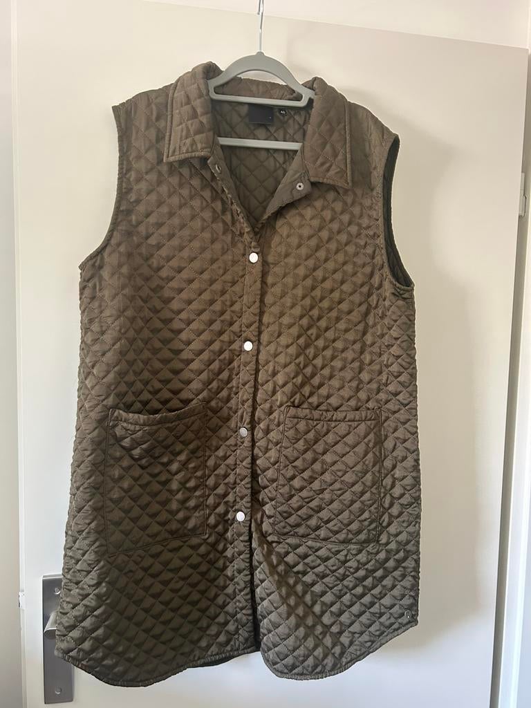 Poools vest bodywarmer maat 46, Ophalen of Verzenden, Gedragen, Maat 46/48 (XL) of groter, Groen
