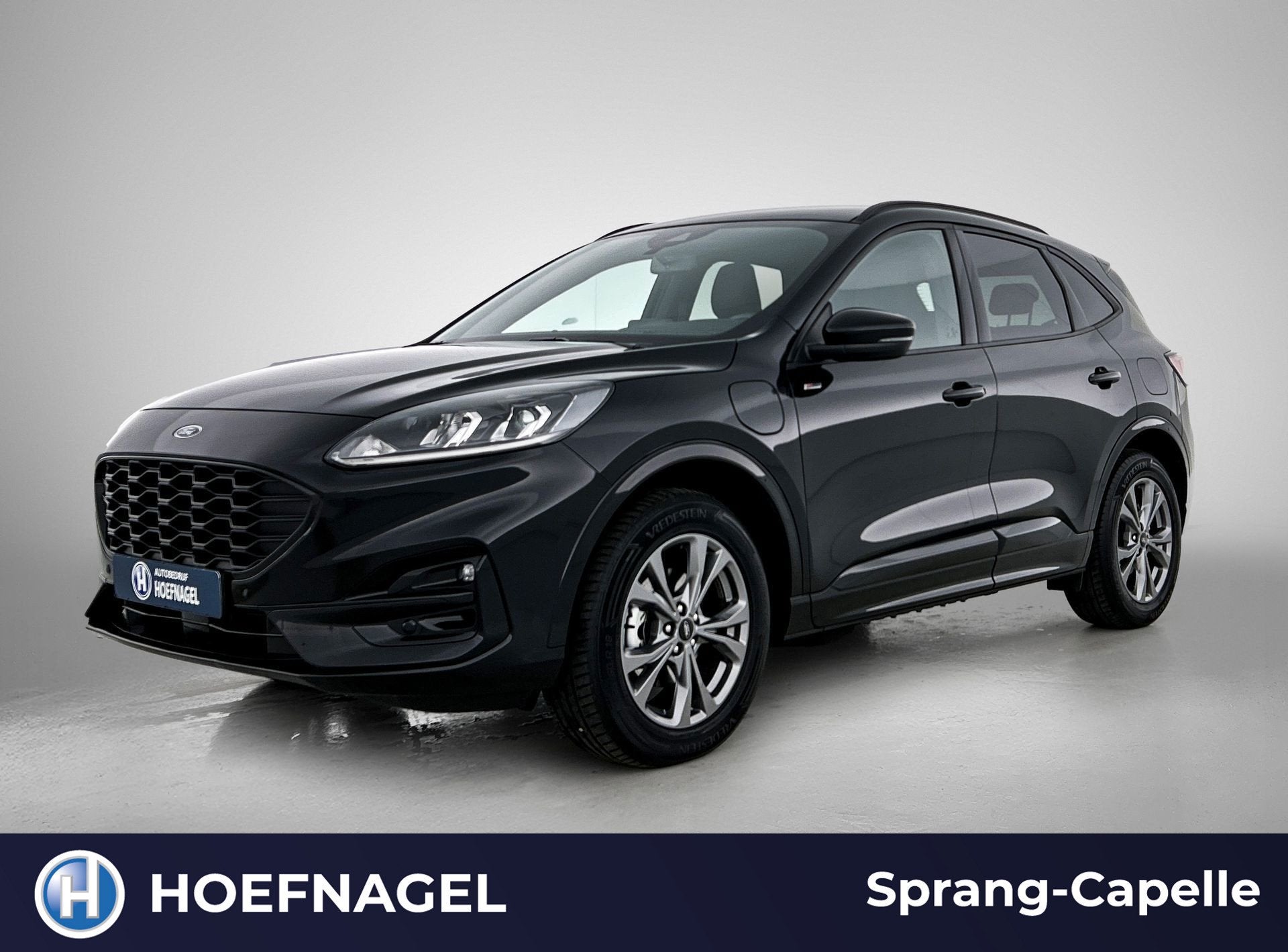 Ford Kuga 2.5 PHEV ST-Line | Camera | Cruise Control | Navig, Auto's, Stof, Gebruikt, 4 cilinders, Zwart