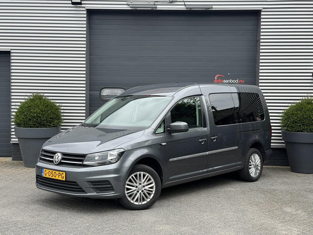 Volkswagen Caddy Maxi 2.0 TDI Trendline 5p Rolstoel Vervoer, Auto's, Volkswagen, Stof, Gebruikt, 4 cilinders, Bedrijf