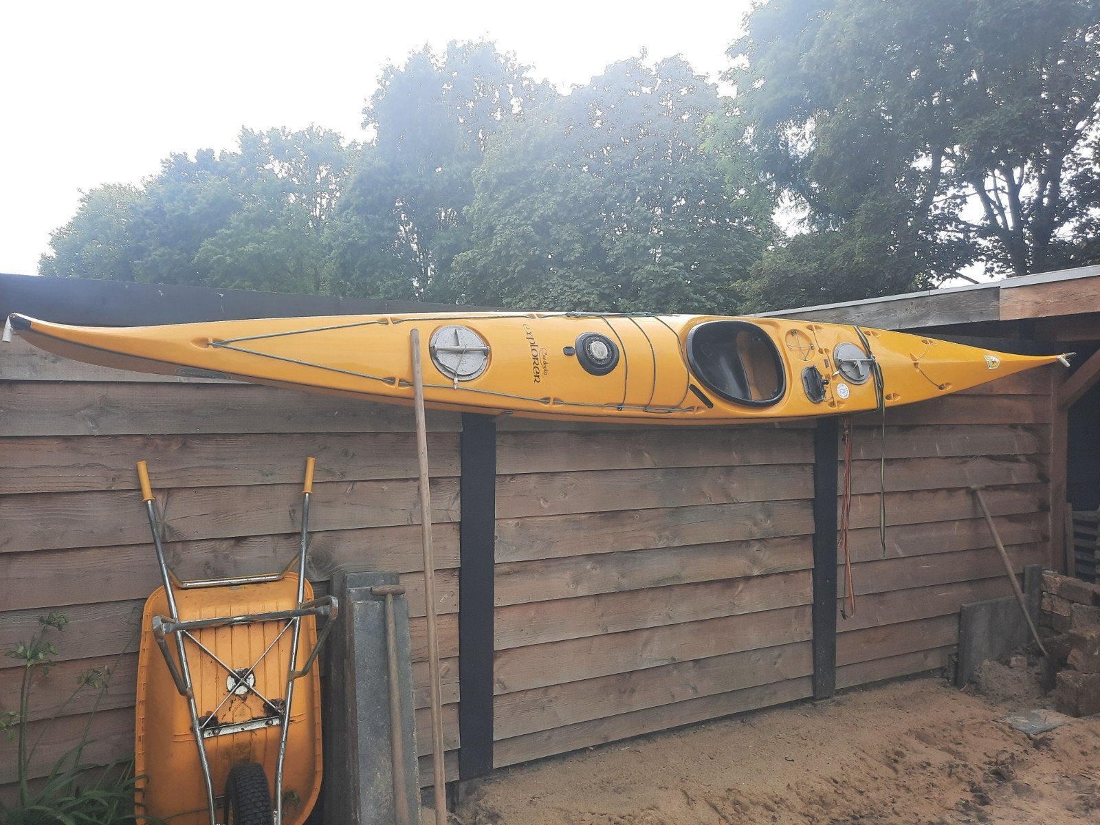 Baidarka Explorer zeekajak, Watersport en Boten, Ophalen of Verzenden, Zo goed als nieuw, Eén persoon, Zeekano