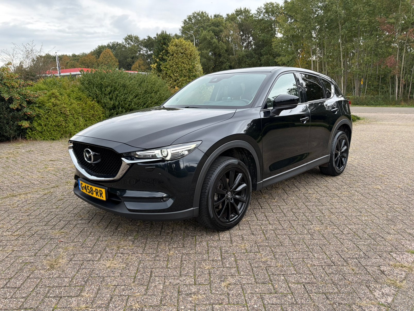 Mazda CX-5 2.0 G 165 Business Luxury AUTOM LEER Full options, Auto's, 164 pk, Zwart, 4 cilinders, Zwart
