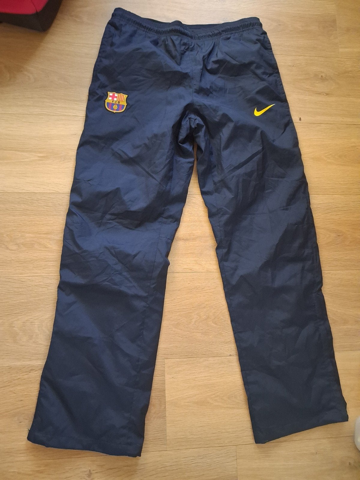 Vintage FC Barcelona Nike Trainingsbroek Maat S, Sport en Fitness, Maat S, Ophalen of Verzenden, Zo goed als nieuw, Broek