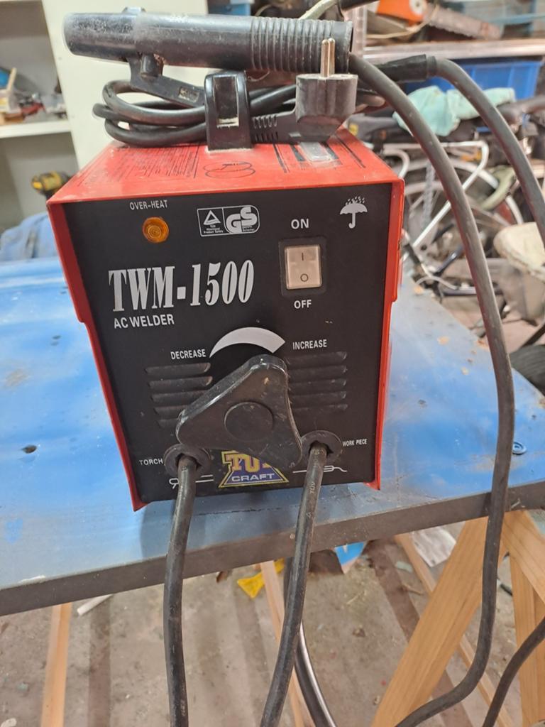 TWM-1500 AC Lasser - Compact en Krachtig Lasapparaat, Doe-het-zelf en Verbouw, Gereedschap | Lasapparaten, Ophalen of Verzenden