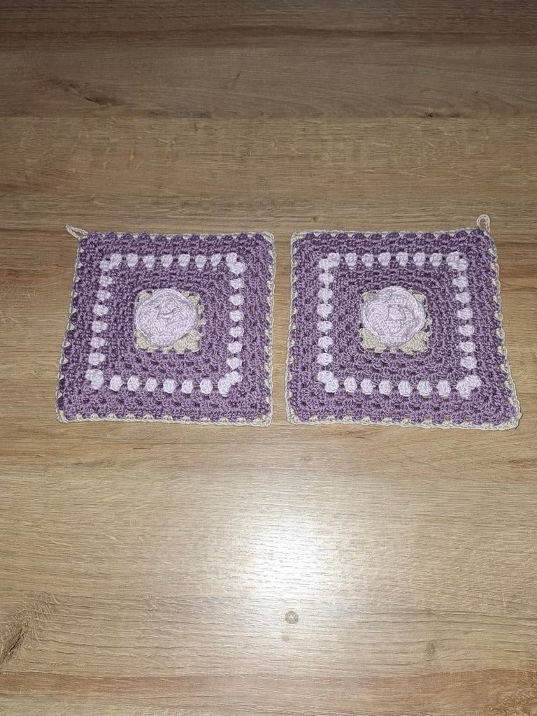Gehaakte pannenlappen set, Huis en Inrichting, Keuken | Textiel, Verzenden, Nieuw