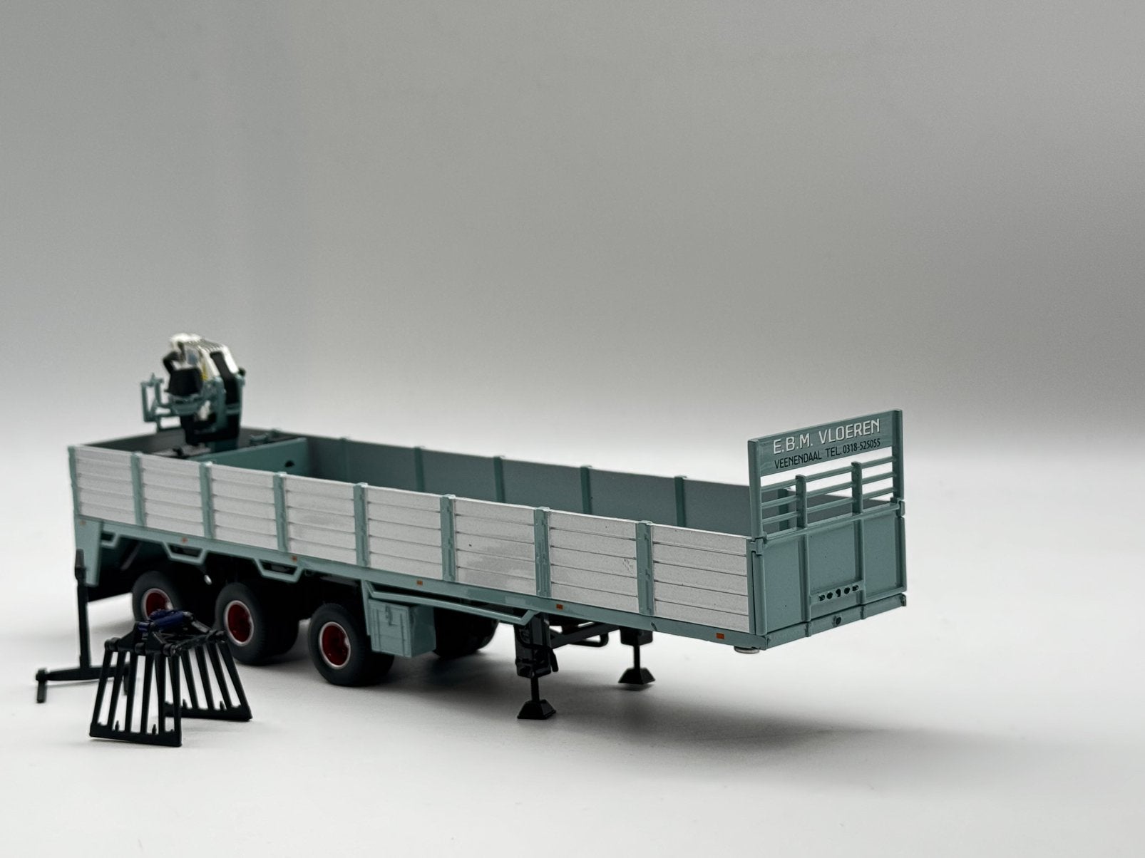 TEKNO FLOOR STENENTRAILER HOOGENDOORN, Hobby en Vrije tijd, ., Nieuw, ., Ophalen of Verzenden
