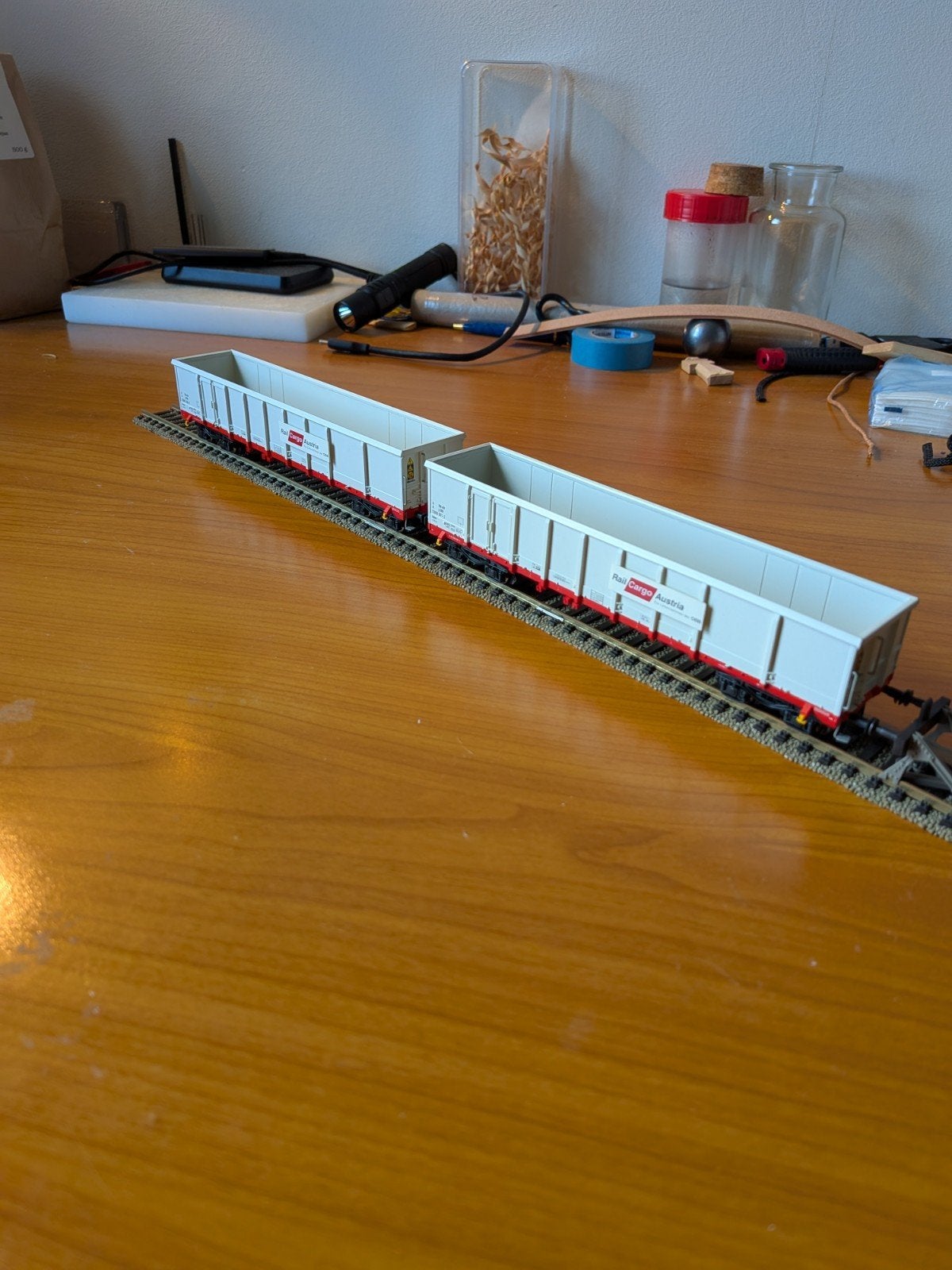 Tillig Rail Cargo Austria wagenset Eanos, Overige merken, Gelijkstroom, Ophalen of Verzenden, Nieuw
