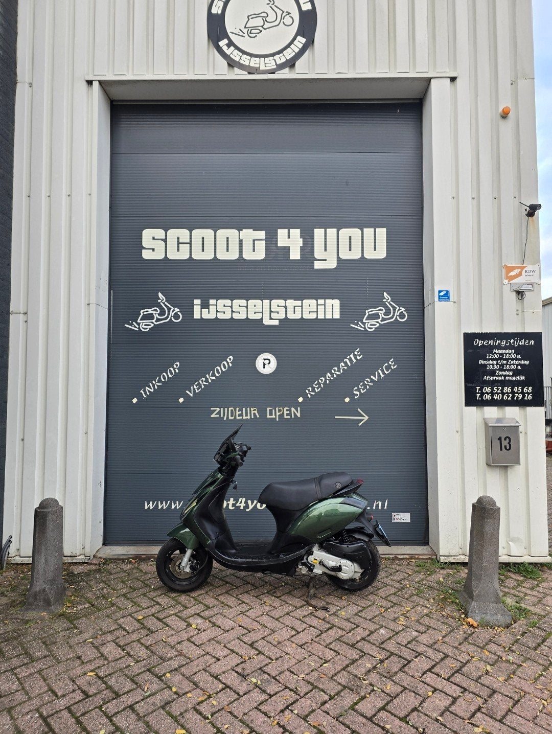 PIAGGIO ZIP 4T 2V JAGUAR GROEN FULL OPTION GARANTIE!, Ophalen, Zo goed als nieuw, Benzine, Zip