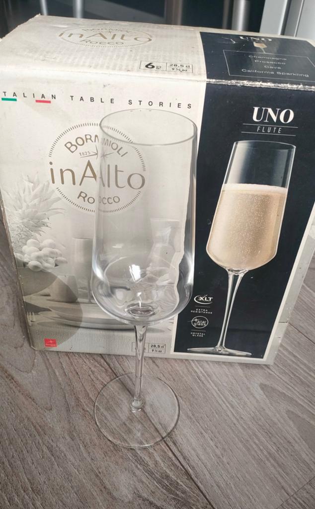 Nieuw Bormioli Rocco 6 stuks glas, Verzamelen, Glas en Borrelglaasjes, Ophalen, Nieuw, Borrel- of Shotglas