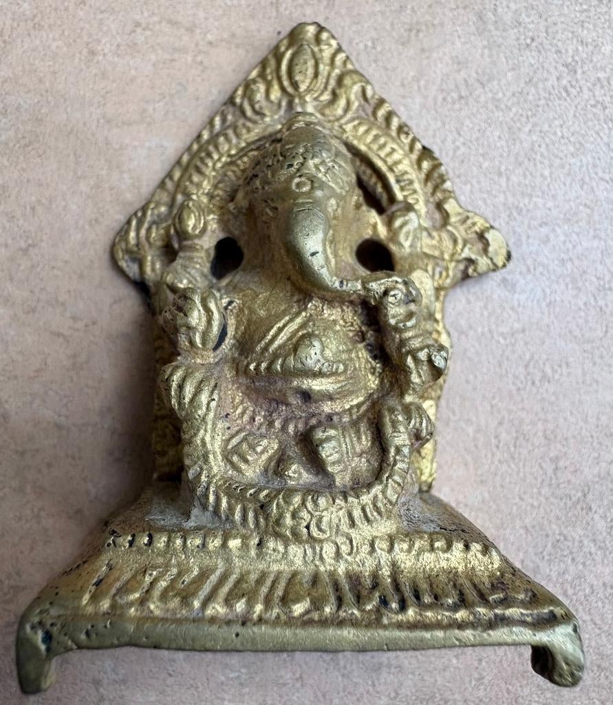 Mooi oud bronzen beeldje van Ganesha, Ophalen of Verzenden