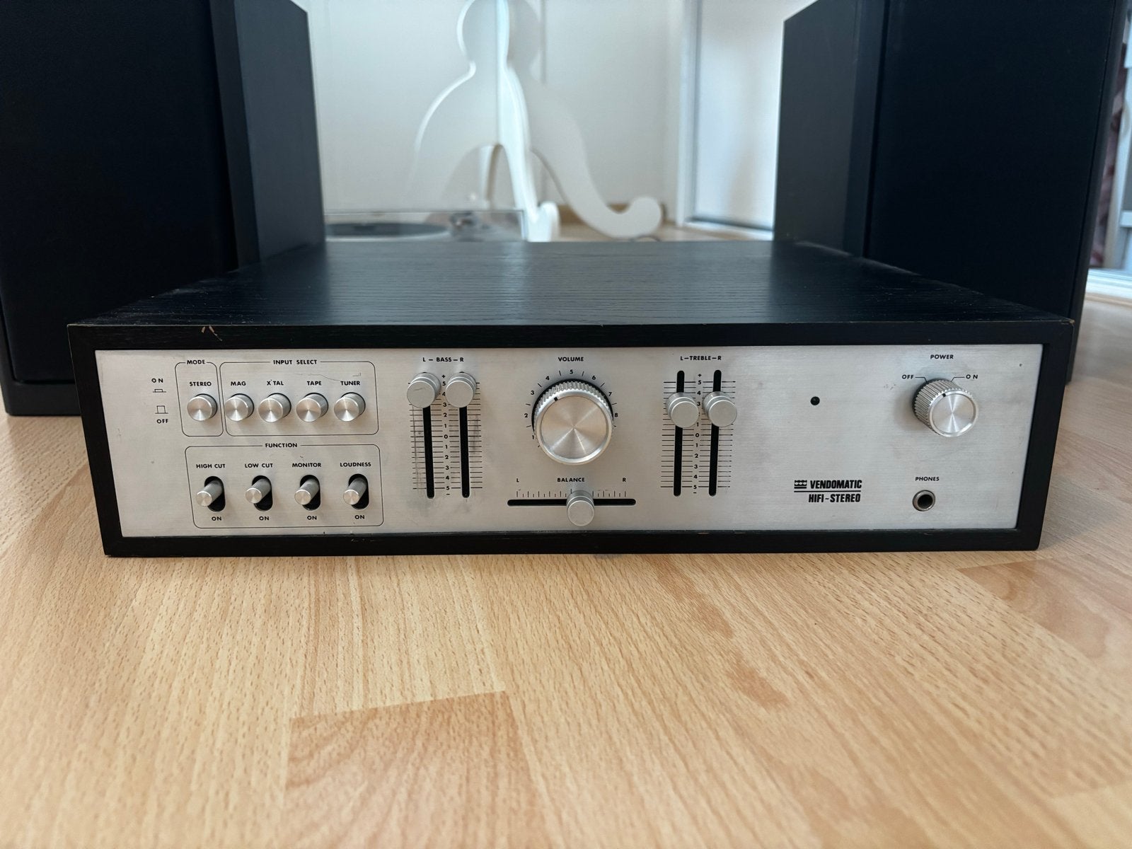 Vendomatic HIFI-STEREO Versterker met Sony Speakers, Overige merken, Gebruikt, Speakers, Losse componenten