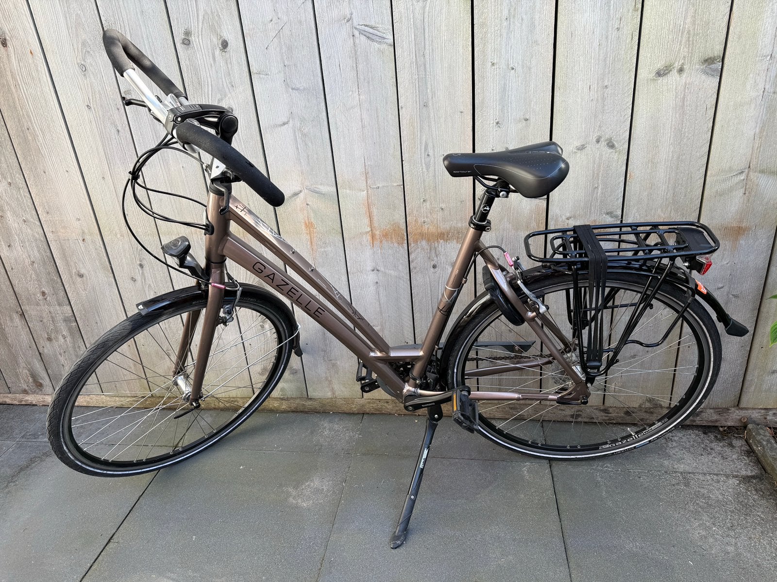 Gazelle lichtgewicht tourfiets brons 56, Fietsen en Brommers, Fietsen | Dames | Sportfietsen en Toerfietsen, Zo goed als nieuw
