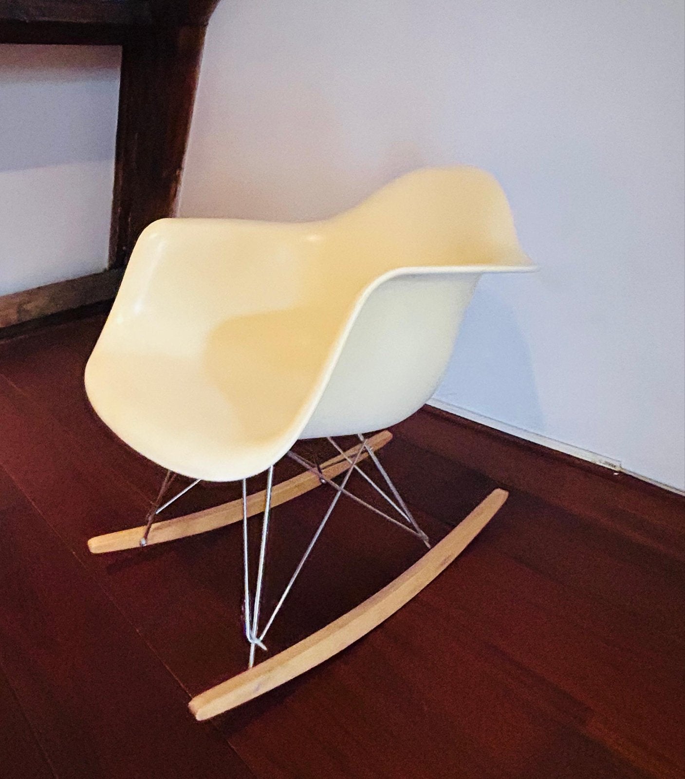 Vitra Eames RAR Schommelstoel - Charles & Ray Eames, Kunststof, Gebruikt, Overige kleuren, Ophalen of Verzenden