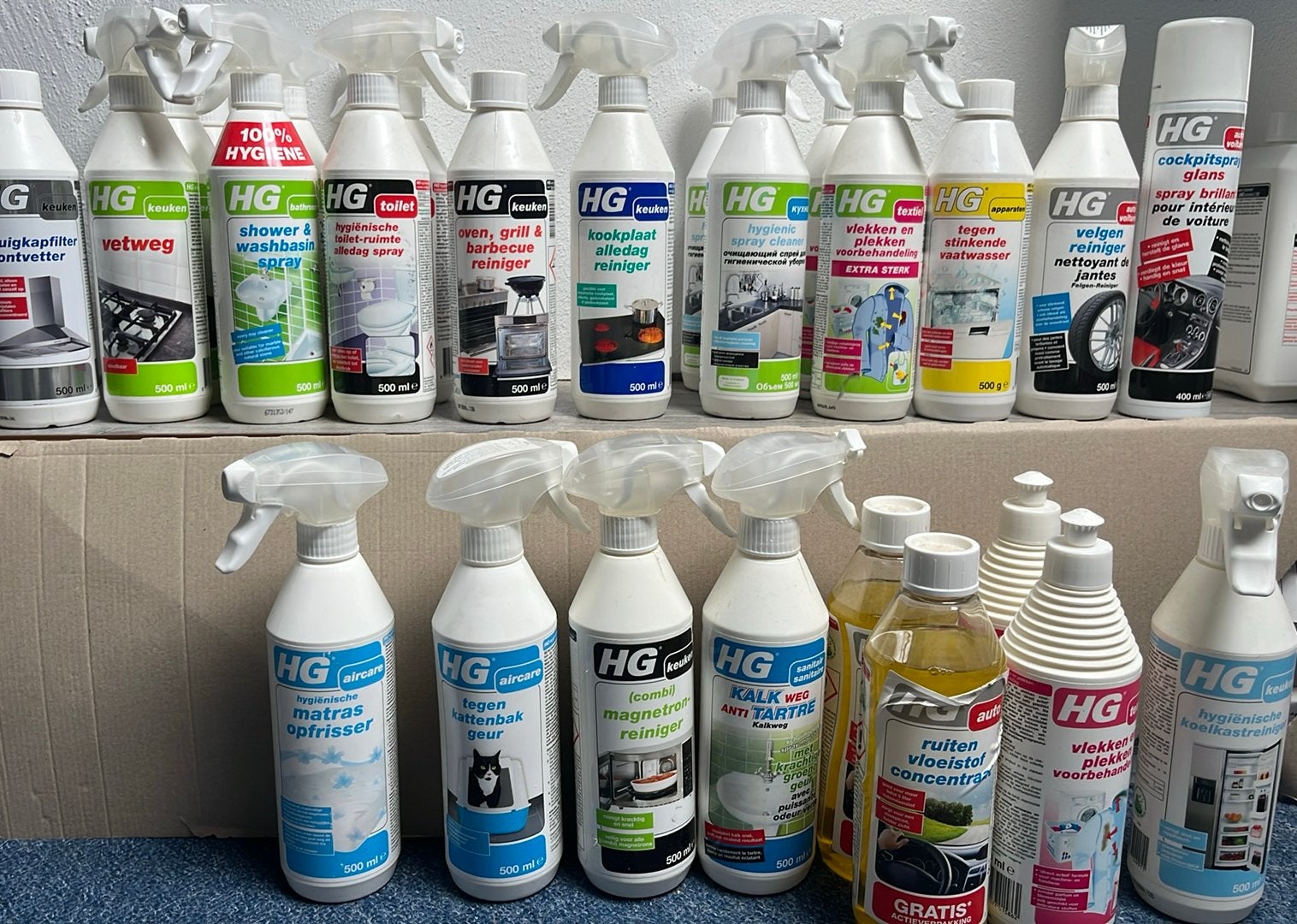 Verschillende HG producten, Ophalen of Verzenden, Schoonmaakmiddel