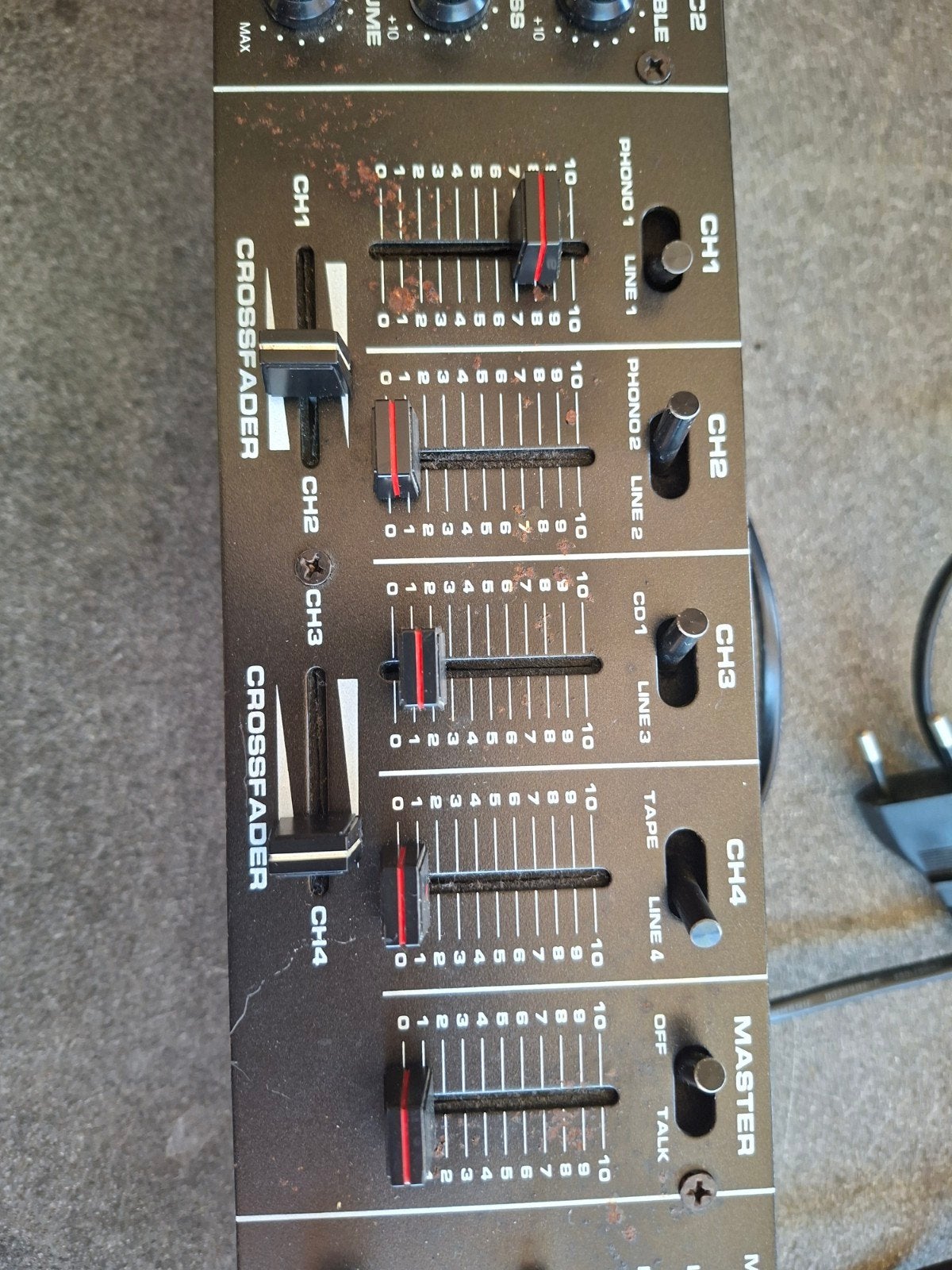 Monacor MPX-6100 Vintage Mixer - Niet getest, Ophalen of Verzenden, Gebruikt