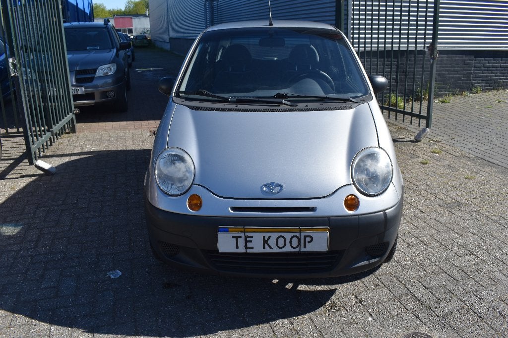 Daewoo Matiz 0.8 2004 Grijs  NIEUWE APK, Voorwielaandrijving, Matiz, Origineel Nederlands, Bedrijf