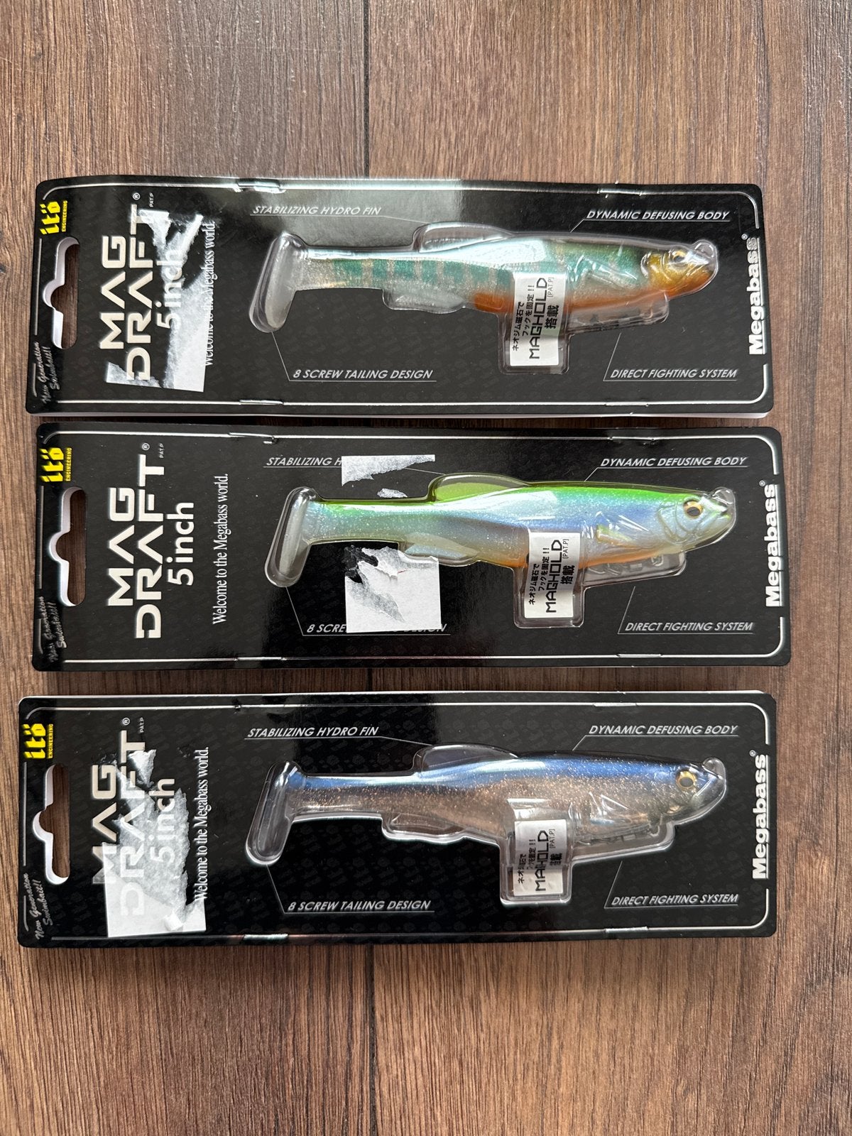 Megabass Magdraft 5” (12,7 cm) Swimbait, Ophalen of Verzenden, Overige typen