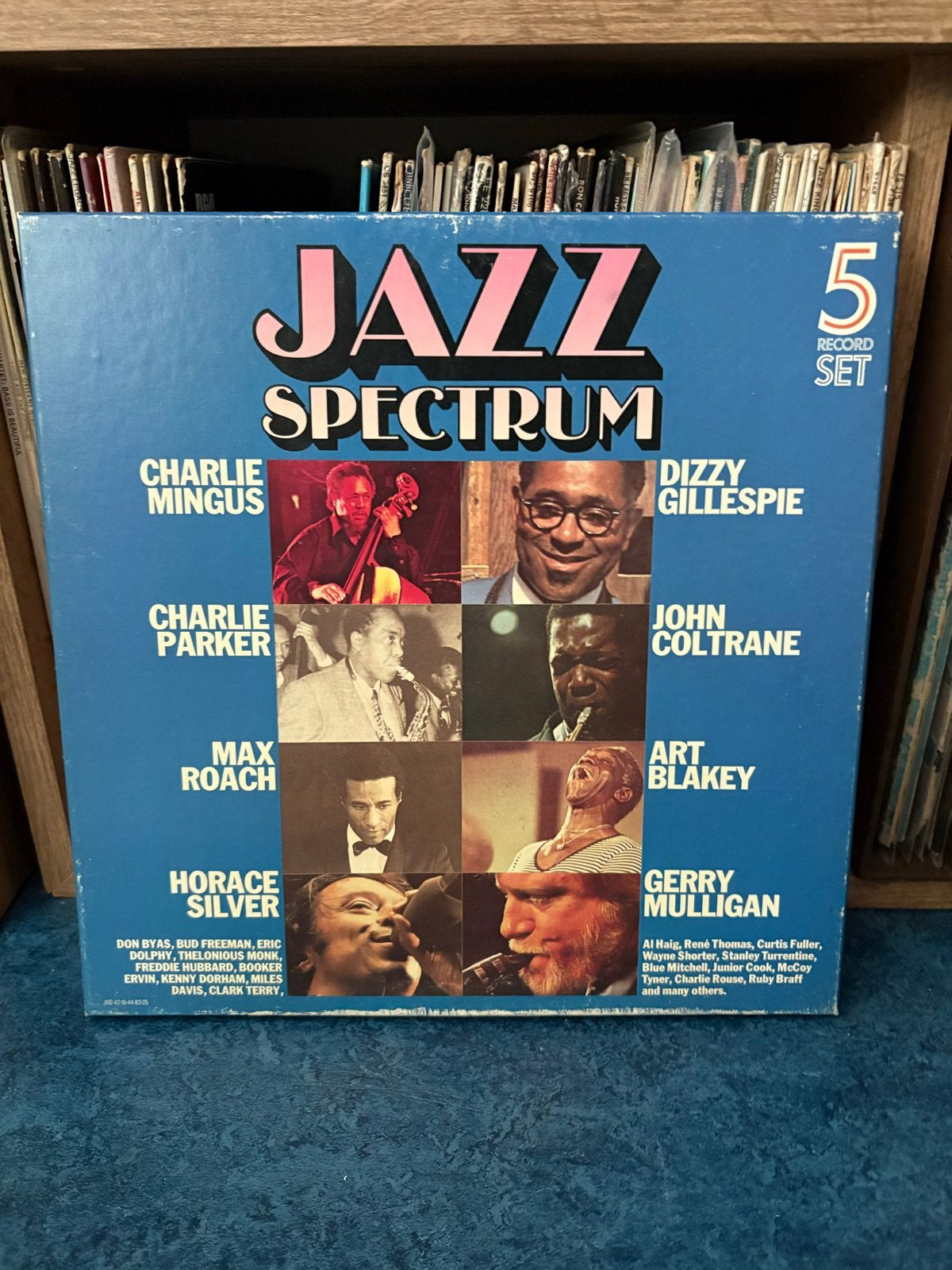 Jazz Spectrum 5 LP Boxset - Diverse Jazz Legendes, Gebruikt, Ophalen of Verzenden, 12 inch, Boxset