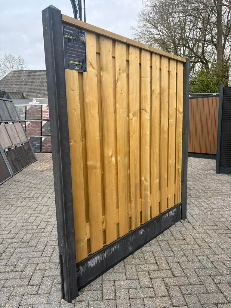 Schutting Vuren 21-planks, Ophalen, 1 tot 2 meter, Minder dan 3 meter, Nieuw