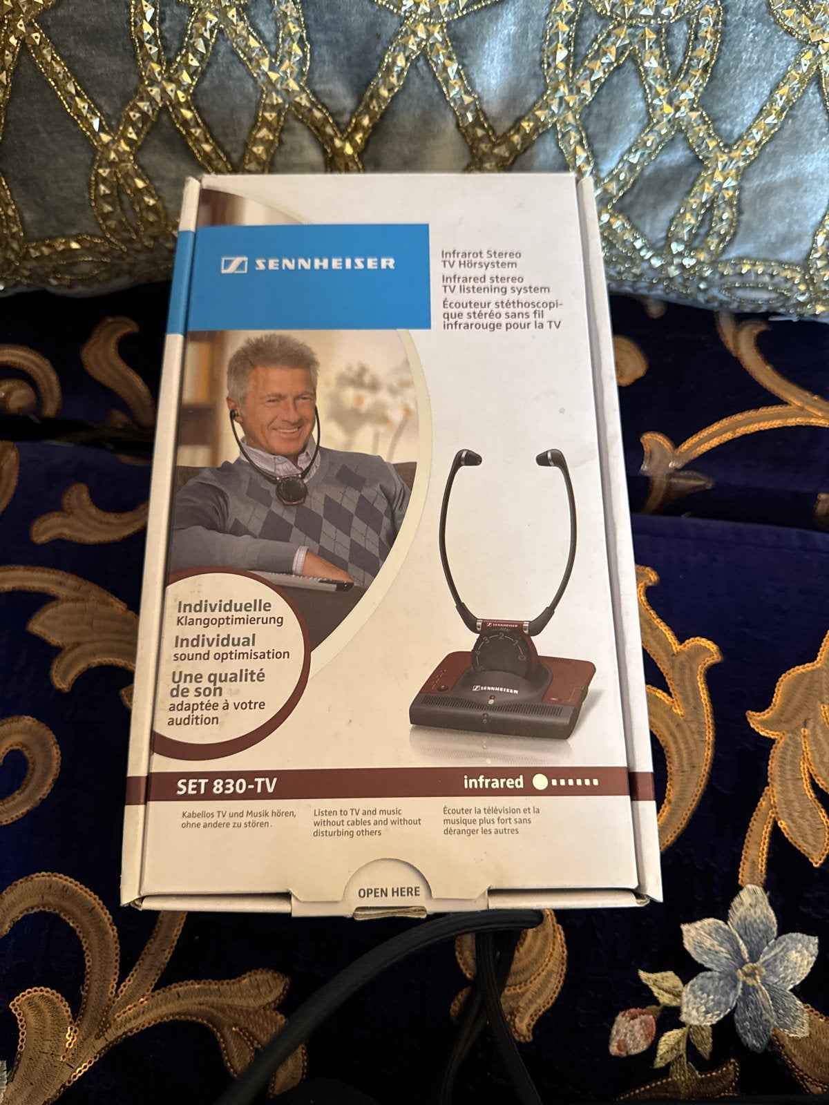 Sennheiser Set 830-TV Draadloos TV Luister Systeem - Nieuw, Sennheiser, Overige typen, Nieuw, Ophalen of Verzenden