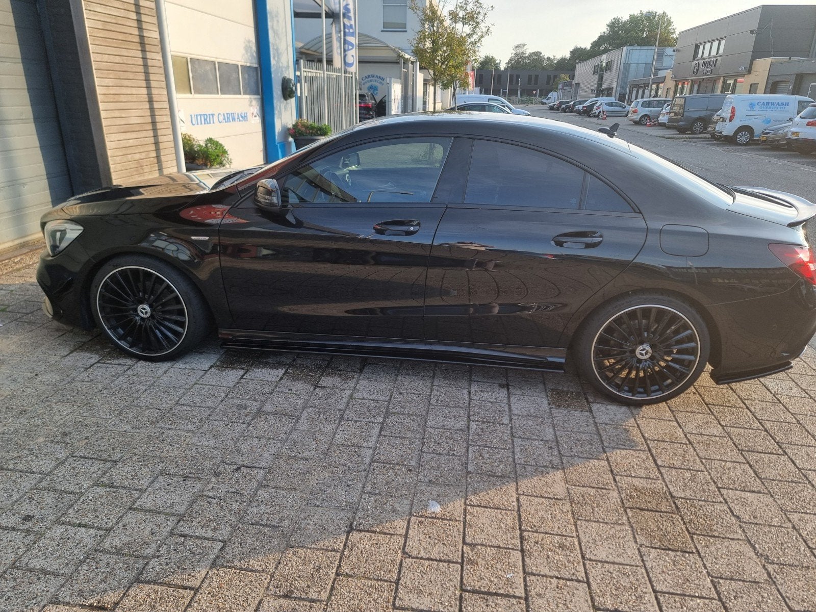 Mercedes-Benz CLA 180 122pk 7G-DCT 2018 Zwart, Auto's, 4 cilinders, 715 kg, 1595 cc, 1200 kg