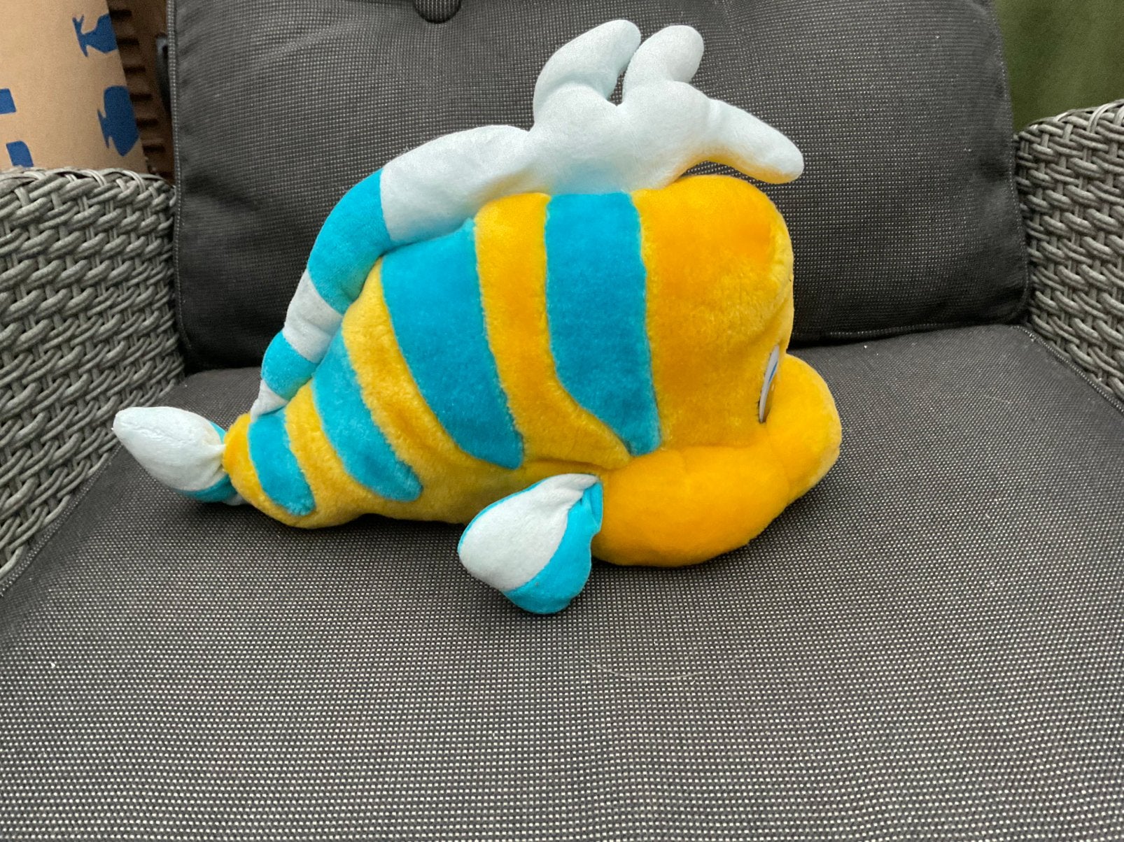 Nieuwe zgan Disney Flounder / Botje 30cm Finding Nemo, Verzamelen, Ophalen, Overige figuren, Nieuw, Knuffel