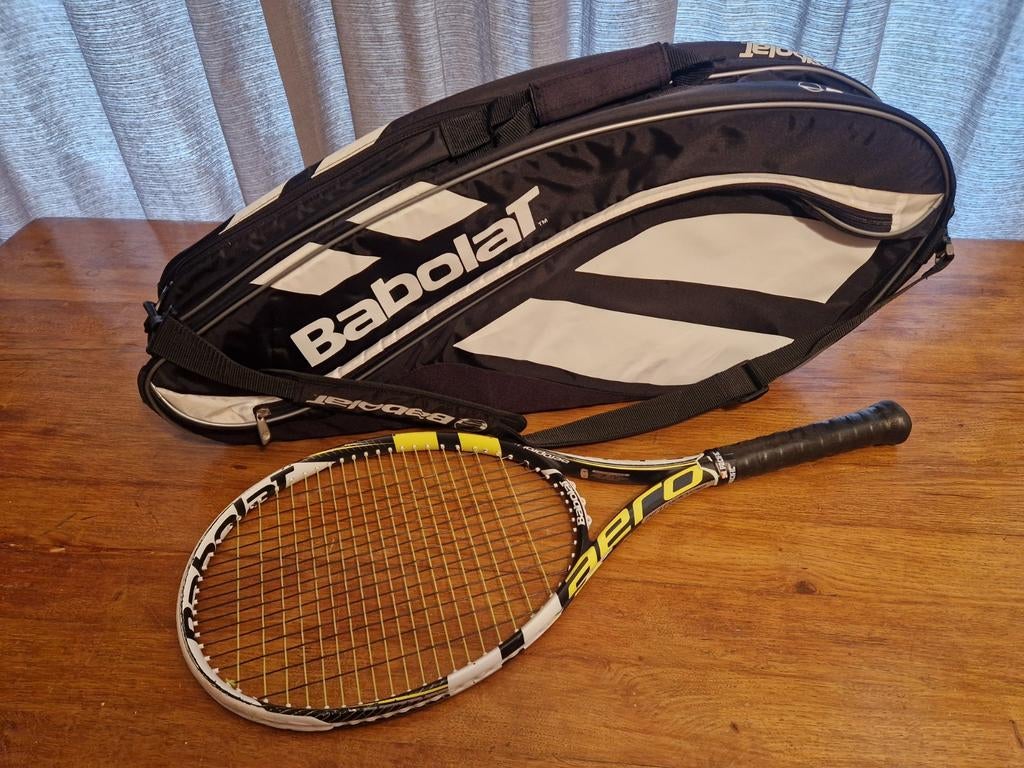 Babolat AeroproLite racket L3 met tas, Sport en Fitness, Tennis, Babolat, L4, Babolat, Ophalen of Verzenden