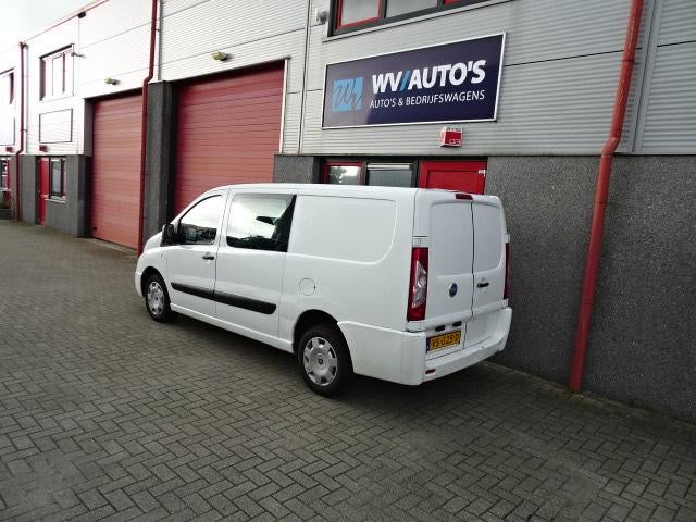 Fiat Scudo 12 1.6 MultiJet LH1 DC 6 pers 157787 km MARGE!, Voorwielaandrijving, Euro 5, Stof, Wit