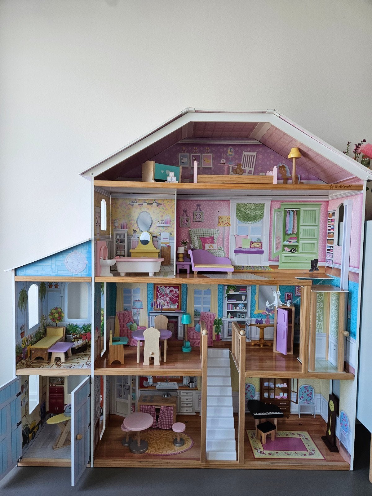 Kidkraft poppenhuis, Ophalen, Gebruikt, Poppenhuis