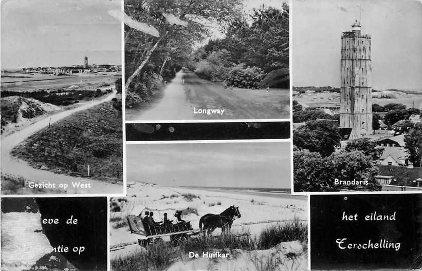 377-092-007 Terschelling, Verzenden, Voor 1920, Friesland
