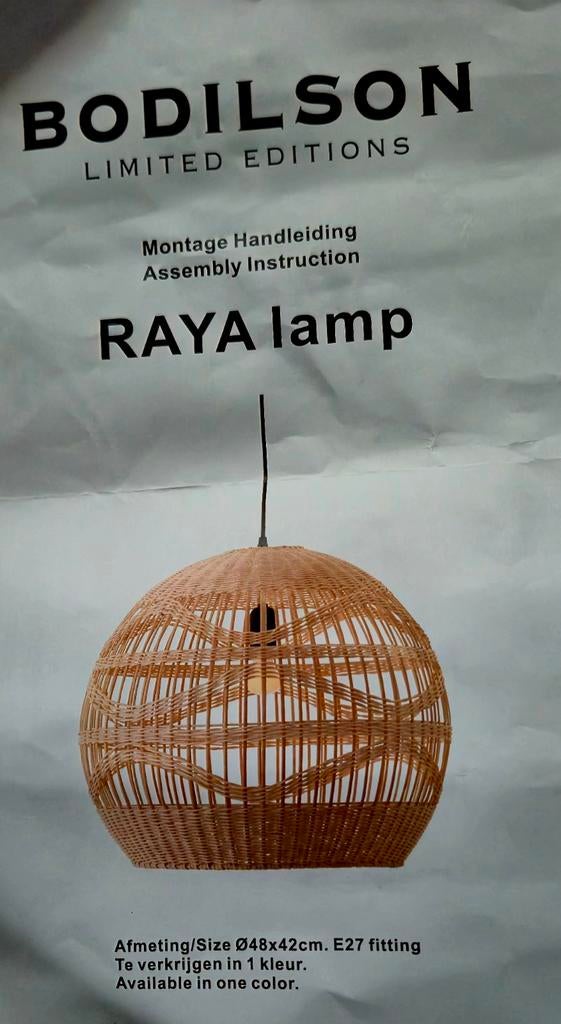 2 x Bodilson hanglamp, nieuw,  compleet met beugels/snoer, Huis en Inrichting, Lampen | Hanglampen, Nieuw, Minder dan 50 cm, Ophalen