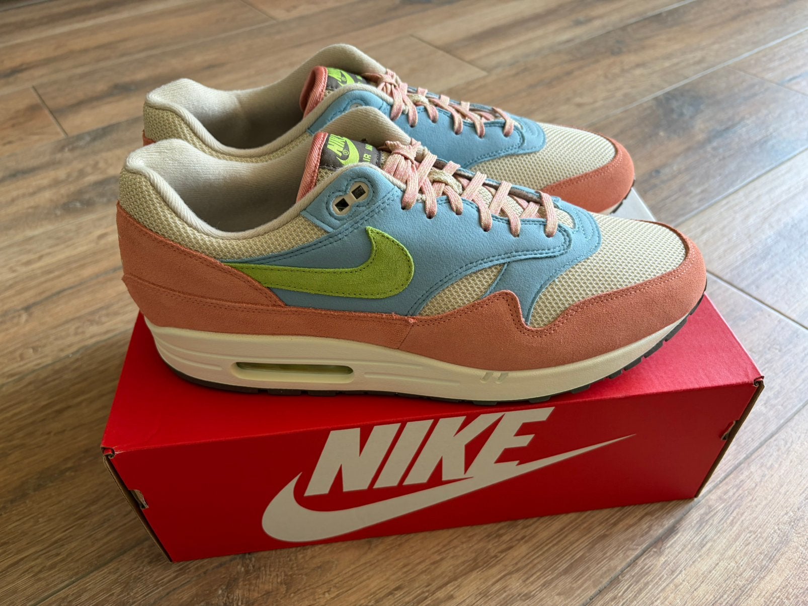 ✅Nike Air Max 1 Madder Root 47,5 nieuw🔥🔥, Kleding | Heren, Schoenen, Ophalen of Verzenden, Nieuw, Overige kleuren, Sneakers of Gympen