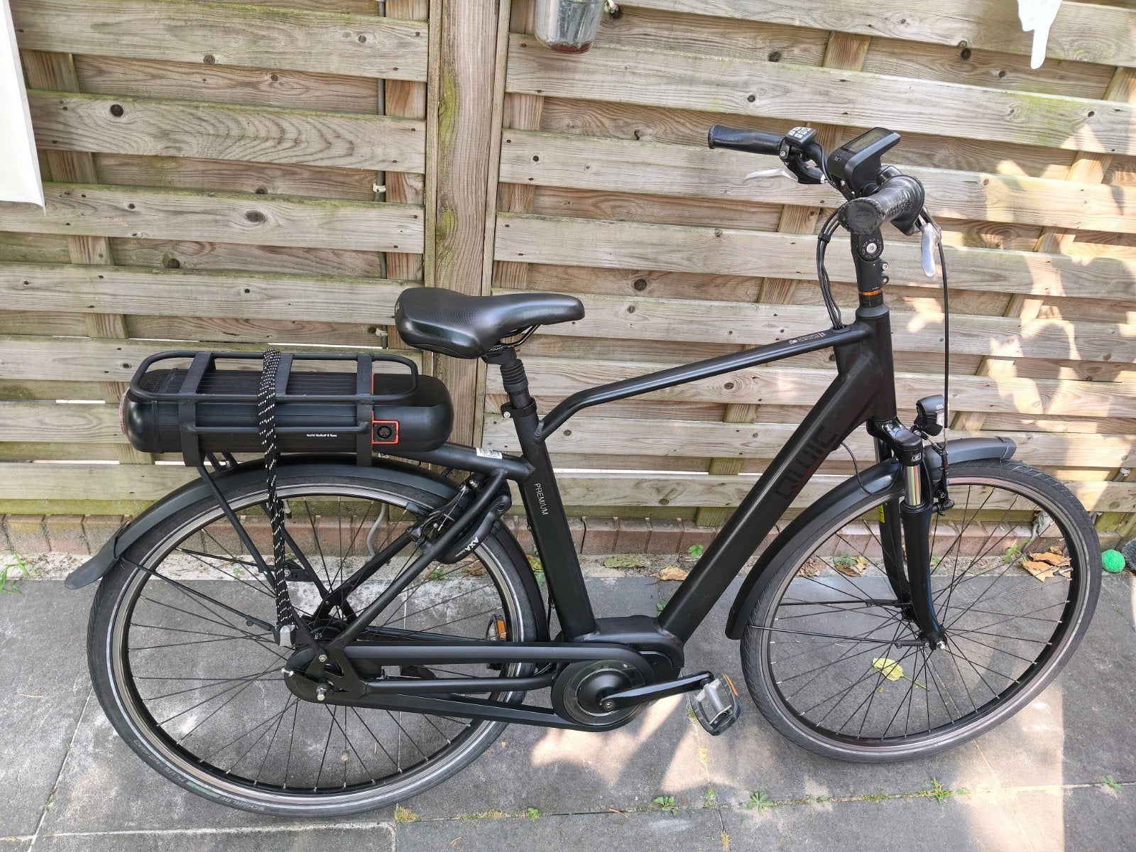 Qwic premium mn7 elektrische herenfiets Bafang middenmotor, Ophalen