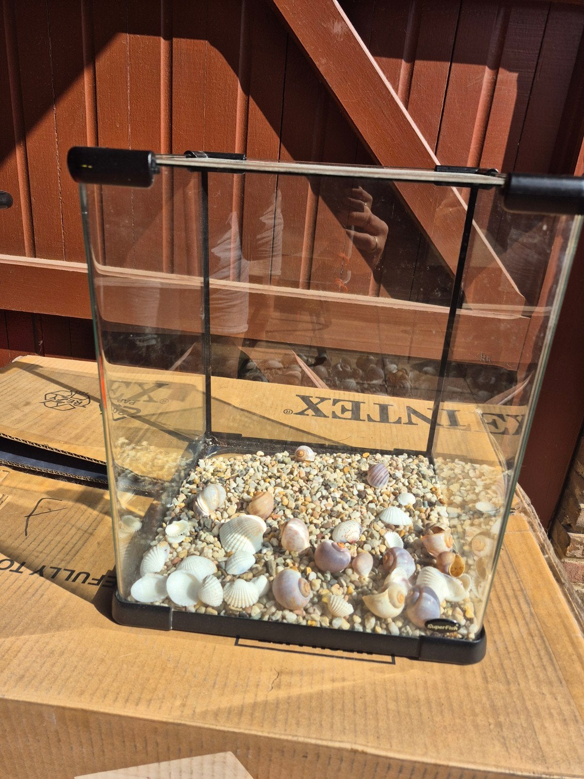 Aquarium Superfish als nieuw, Ophalen of Verzenden, Zo goed als nieuw, Leeg aquarium