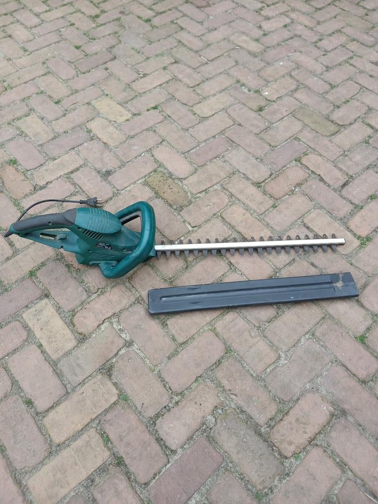 Kraft elektrische heggenschaar 55 cm, Tuin en Terras, Heggenscharen, Gebruikt, Elektrisch, Ophalen of Verzenden