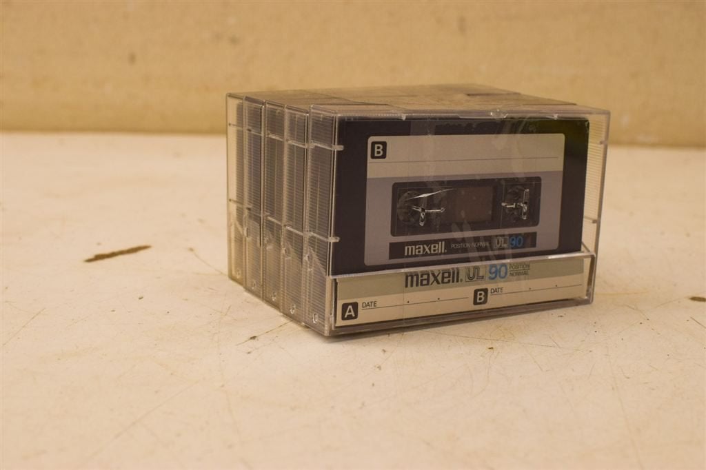 5 stuks Maxell cassettebandjes 46914, Ophalen of Verzenden, Gebruikt, Overige genres, 1 bandje