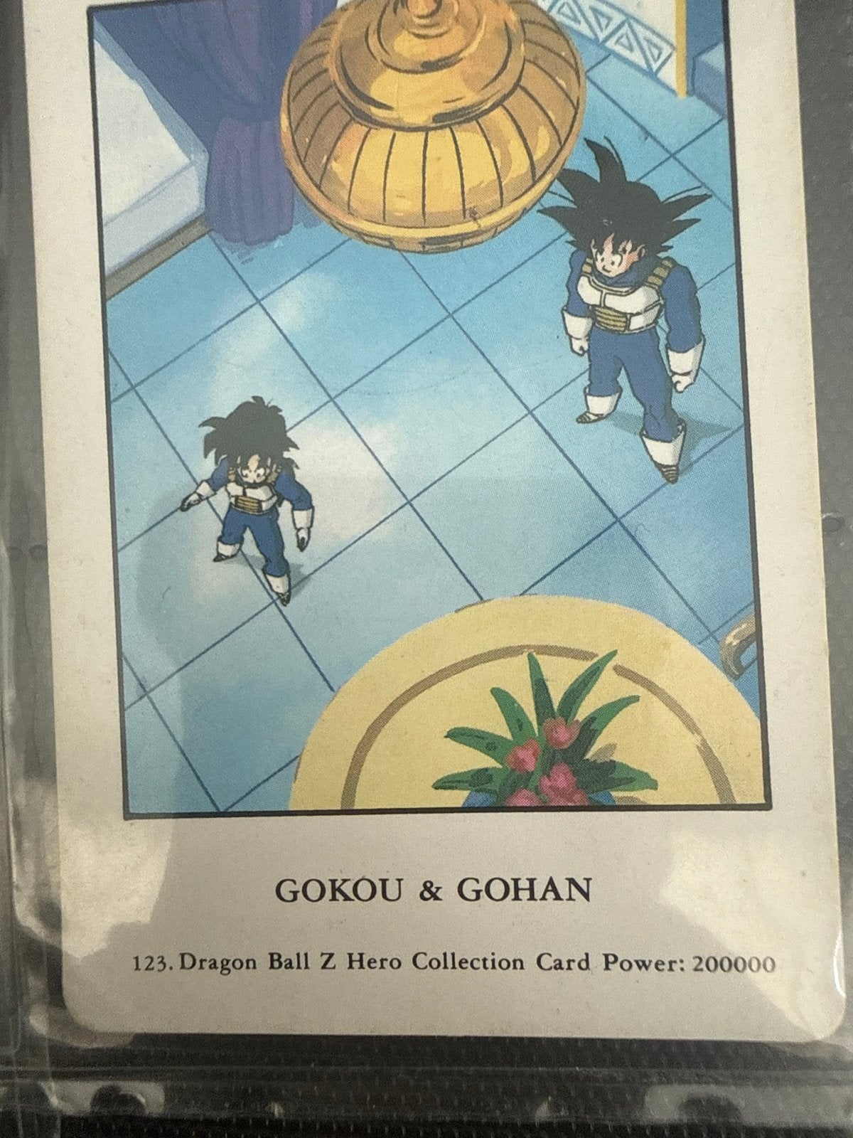 Dragon Ball Z Hero Collection Kaart - Gokou & Gohan, Ophalen of Verzenden, Zo goed als nieuw, Losse kaart
