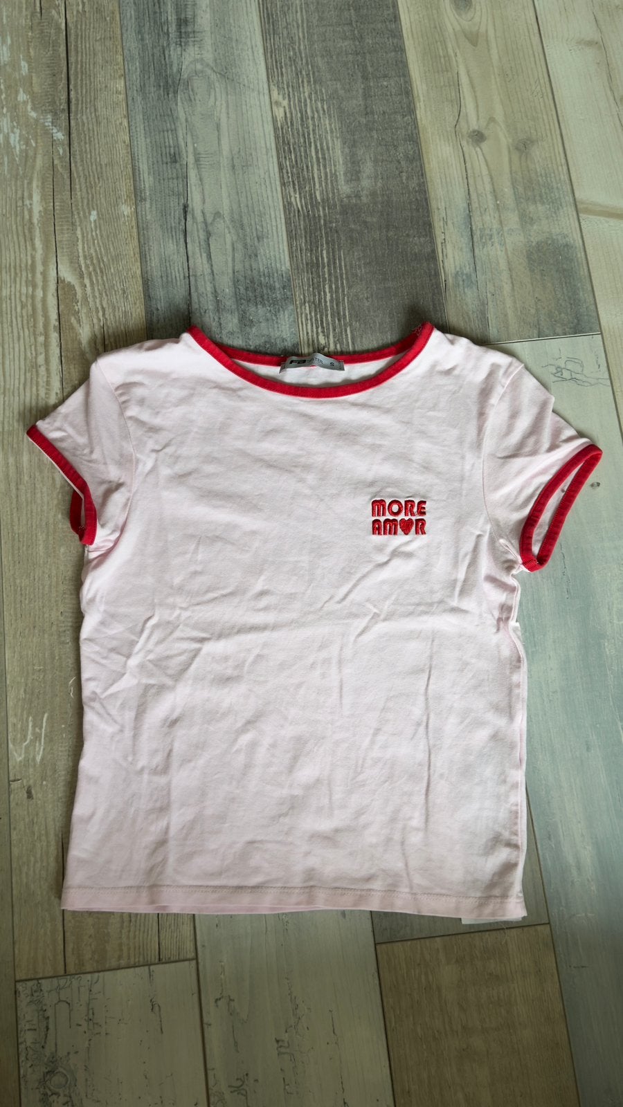 Mooi t shirt maat S, Kleding | Dames, Ophalen of Verzenden, Zo goed als nieuw, Korte mouw, Roze