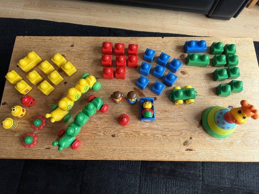 LEGO Duplo Primo diverse sets en blokken, Ophalen of Verzenden, Gebruikt, Inclusief minifiguren, Lego Primo