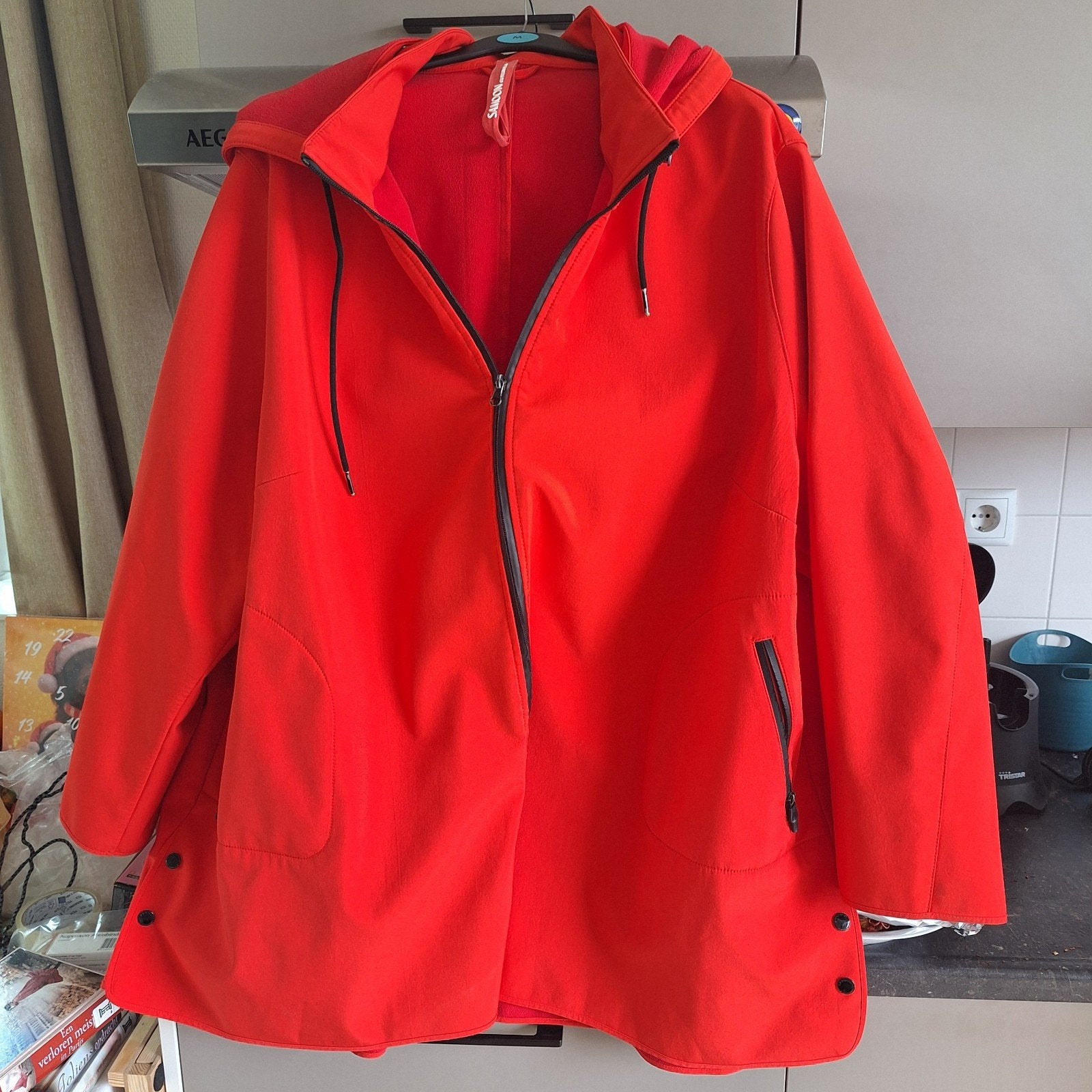 tussenjas, Ophalen of Verzenden, Gedragen, Maat 46/48 (XL) of groter, Rood