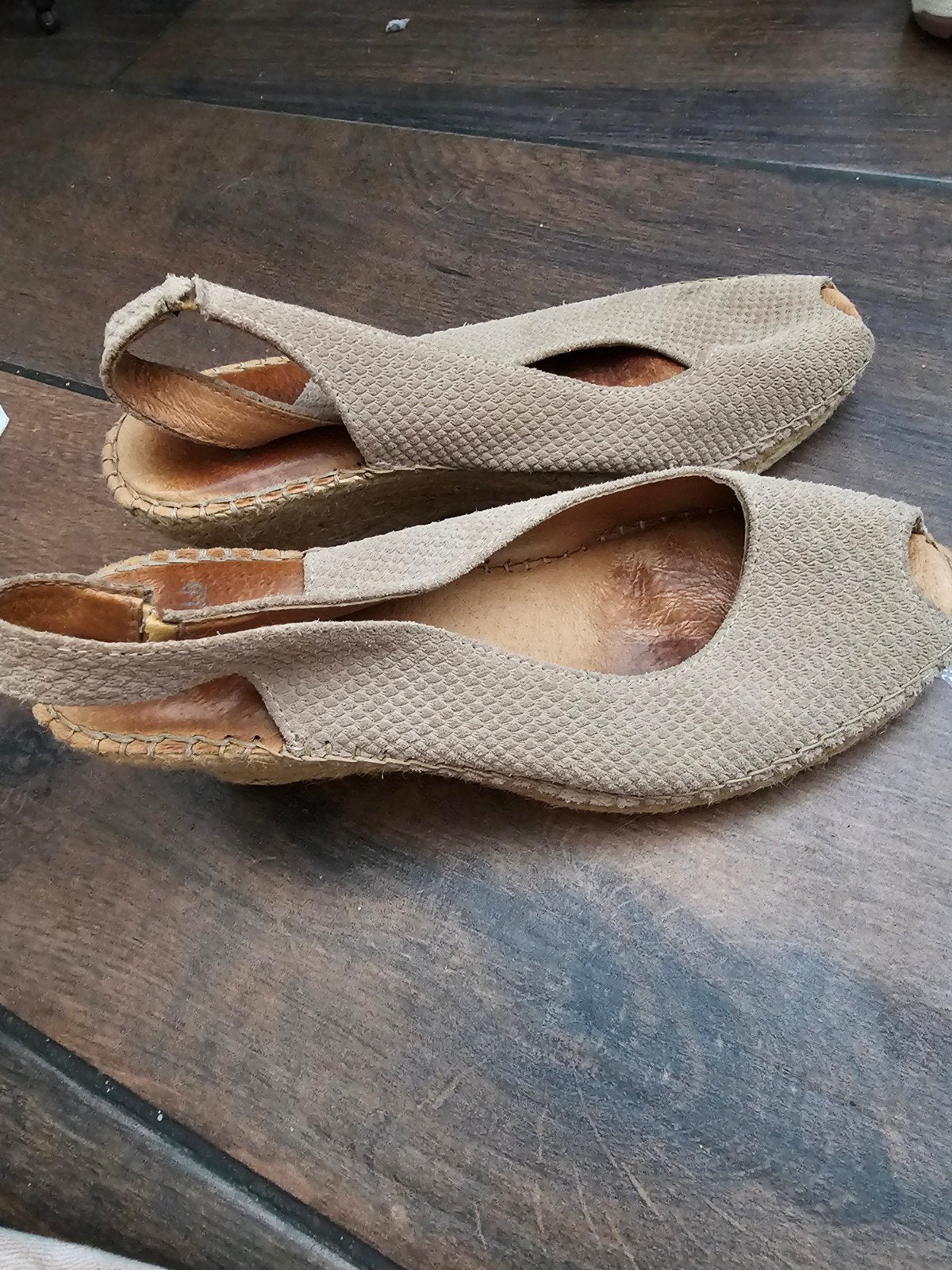 Manfield sandalen maat 38, Kleding | Dames, Beige, Manfield, Gedragen, Sandalen of Muiltjes