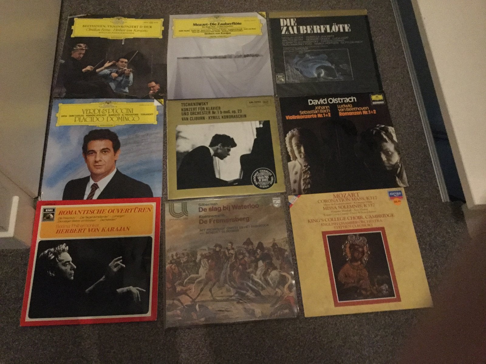 14 klassieke lp’s met zeldzame 10” en Deutsche Grammaphon., Gebruikt, Overige typen, Ophalen of Verzenden, 12 inch