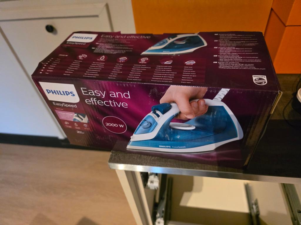 Philips EasySpeed Strijkijzer - Zo goed als nieuw, Ophalen of Verzenden, Zo goed als nieuw