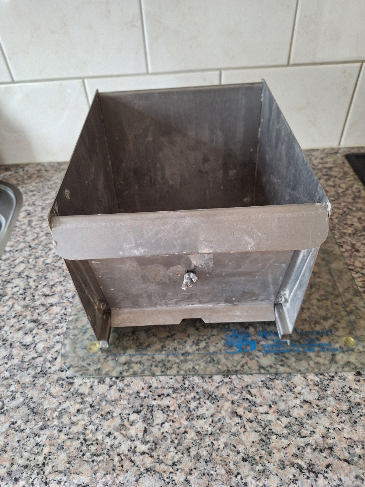 R.V.S. lijmbak t.b.v.  kalkzandsteen blokken., Ophalen, 100 tot 250 mm, Overige typen
