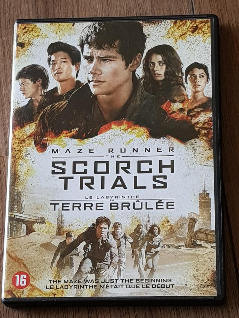 maze runner , the sorch trials, Cd's en Dvd's, Alle leeftijden, Ophalen of Verzenden, Zo goed als nieuw