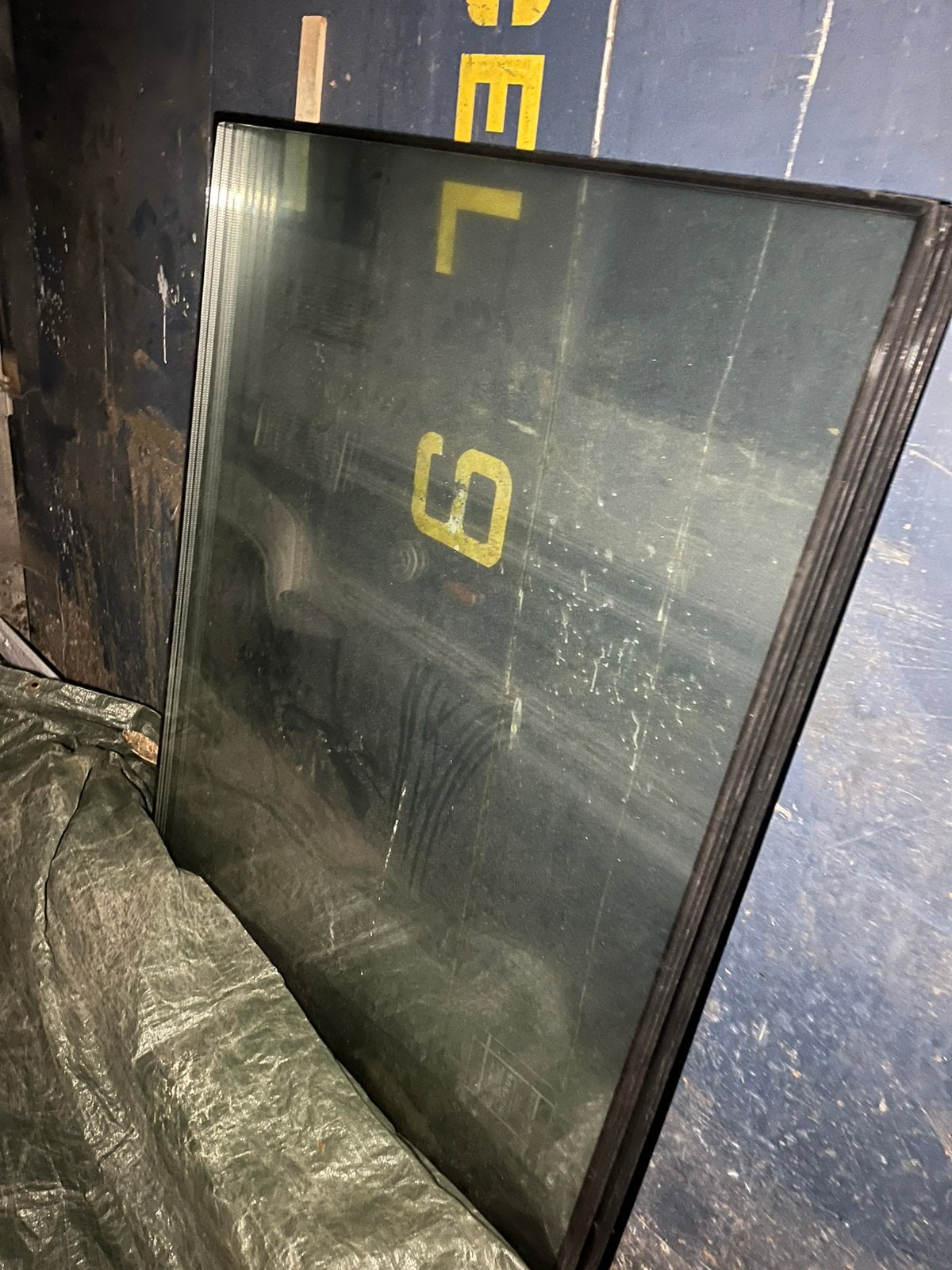 2 tripel glasplaten, Doe-het-zelf en Verbouw, Glas en Ramen, Ophalen, Zo goed als nieuw, Minder dan 80 cm, Glasplaat