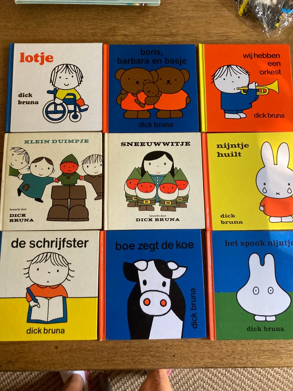 Dick Bruna boekjes - Lotje, Boris, Sneeuwwitje, Nijntje, etc, Boeken, Ophalen of Verzenden, Gelezen, 1 tot 2 jaar
