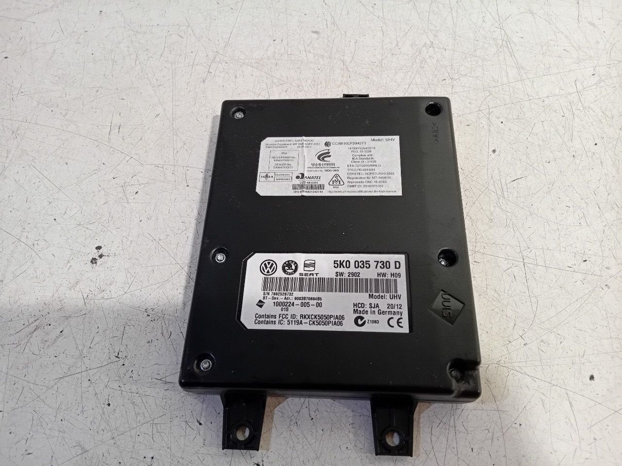 Bluetooth control module Volkswagen Jetta, Ophalen of Verzenden, Van der Ven Autorecycling B.V., Onderdelen@venauto.nl, Ettenseweg 76, 4706 PB Roosendaal, The Netherlands
