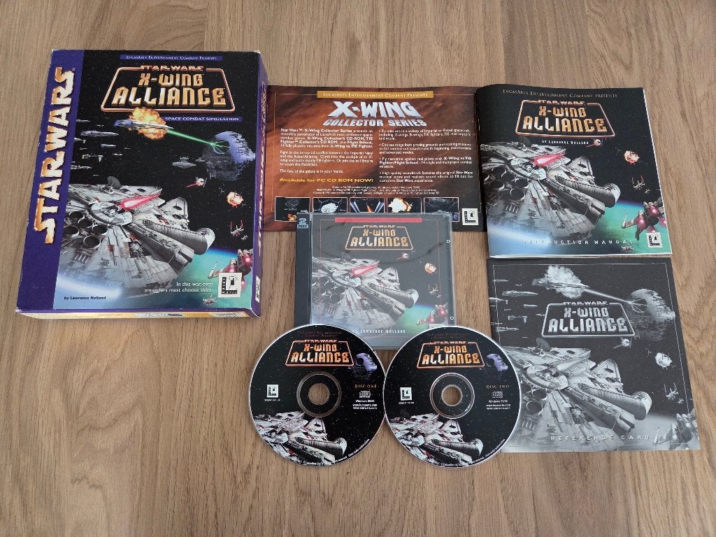Star Wars X-Wing Alliance (big box, compleet), Avontuur en Actie, 1 speler, Ophalen of Verzenden, Zo goed als nieuw